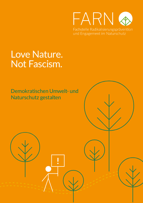 Titelblatt: Love Natur. Hate Fascism.